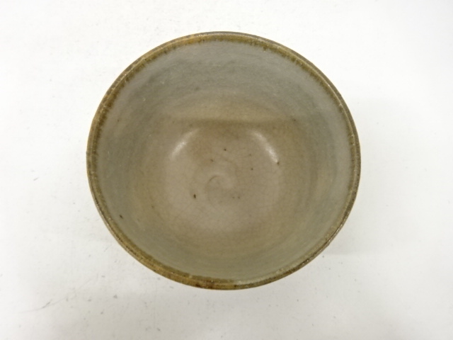  孝山造　唐津意　竹絵　茶碗